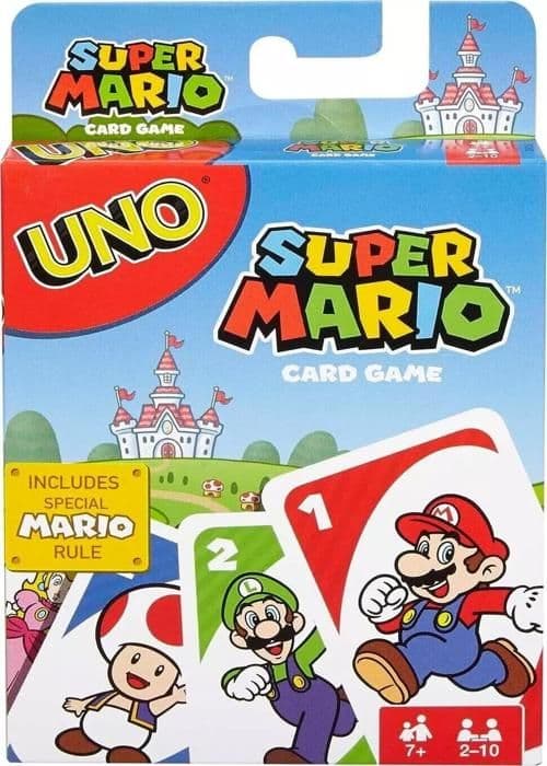 Mattel Games - Uno Super Mario Bros - Kortspel - Från 7 år DRD00
