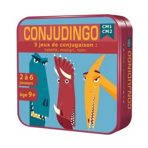Brädspel - ASMODEE - Conjudingo CM1 CM2 - Blandat - Från 8 år - 30 min