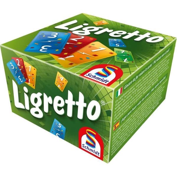 Ligretto, grön - Brädspel - SCHMIDT SPIELE - Tävla i vilda spel av Ligretto med denna gröna version