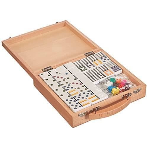 Weiblespiele 04394 Mexican-Train Domino Game Double 12