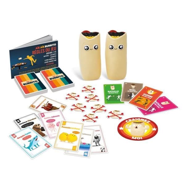 Asmodee - Aie Aie Burrito - Ålder: 7+ - Antal spelare: 2-6
