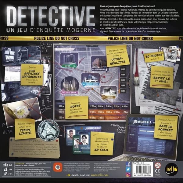 Brætspil Iello Detective FR