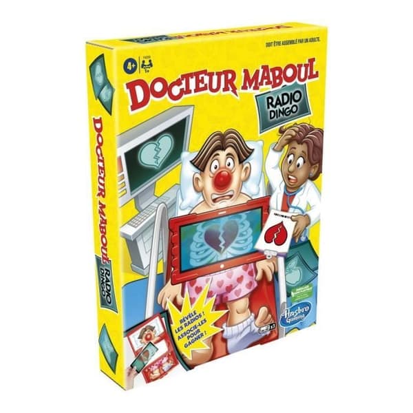 DOCTOR MABOUL - Radio Dingo - Brädspel för barn, från 4 år