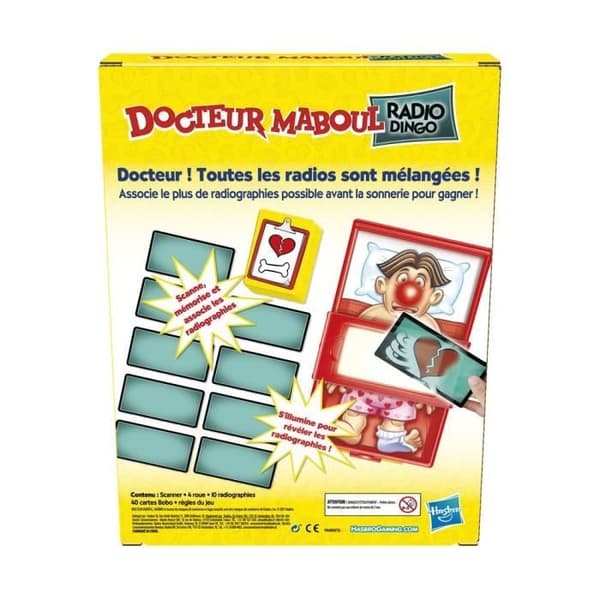 DOCTOR MABOUL - Radio Dingo - Brädspel för barn, från 4 år