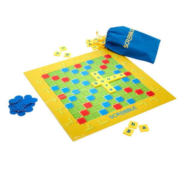 Scrabble Junior Board Game 2 Levels Of Play!