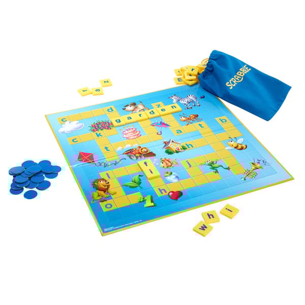 Scrabble Junior Board Game 2 Levels Of Play!