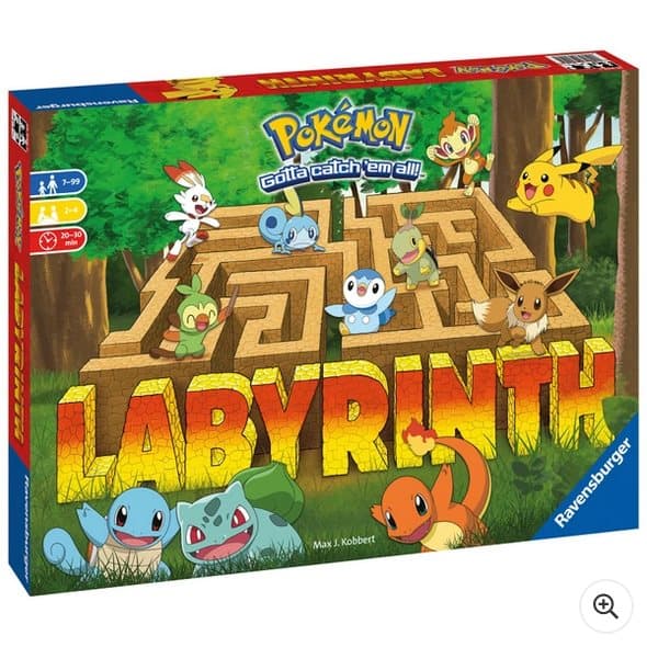 Ravensburger The crazy maze Pokémon Board Game