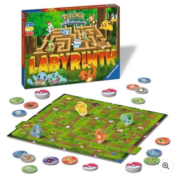 Ravensburger The crazy maze Pokémon Board Game