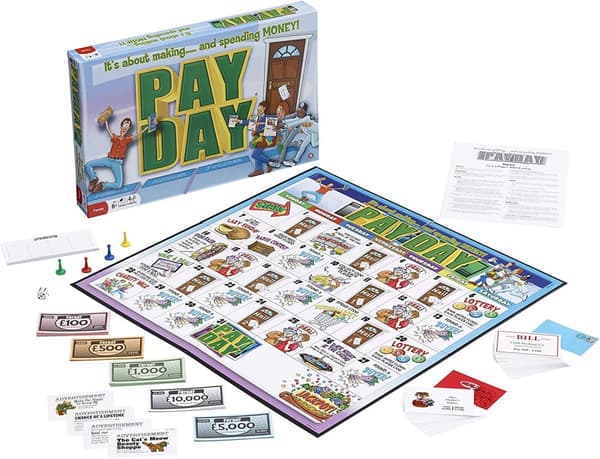 Payday Family Board Game It's About Thinking And Spending Money!