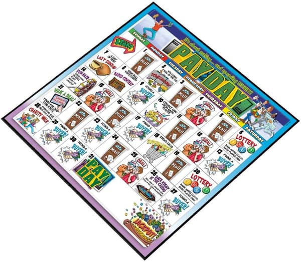 Payday Family Board Game It's About Thinking And Spending Money!