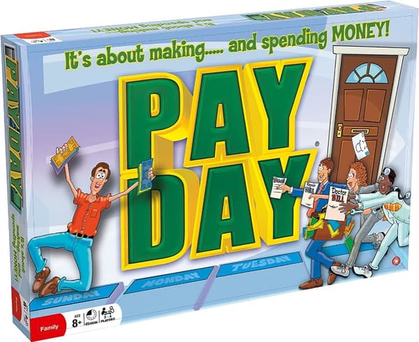 Payday Family Board Game It's About Thinking And Spending Money!