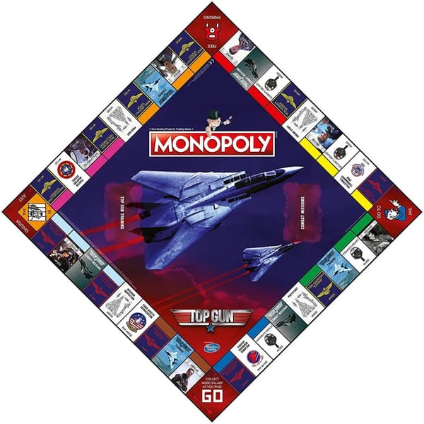 Monopoly Top Gun Family Board Game