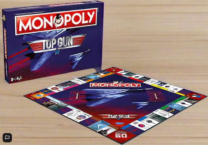 Monopoly Top Gun Board Game