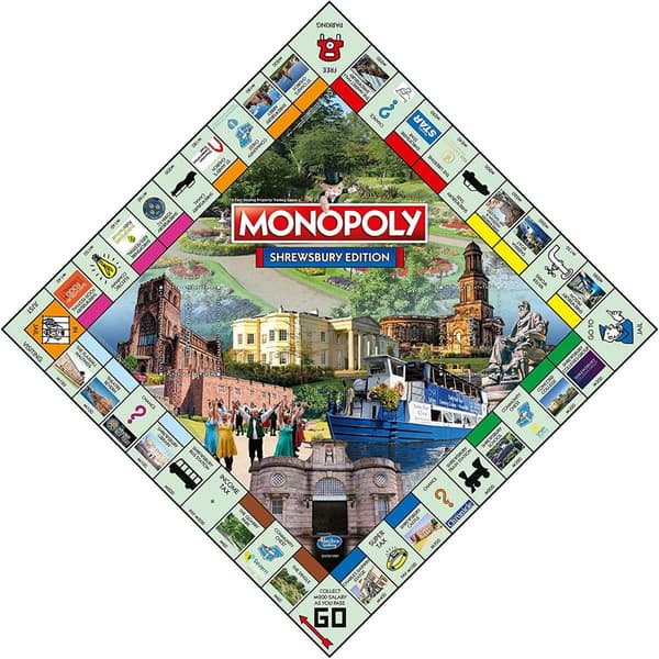 Monopoly Shrewsbury Board Game