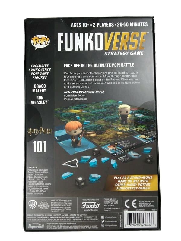 Funko Pop Funkoverse Strategy  Board Game Harry Potter