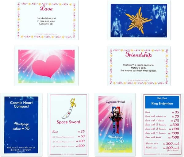Monopoly Sailor Moon Board Game
