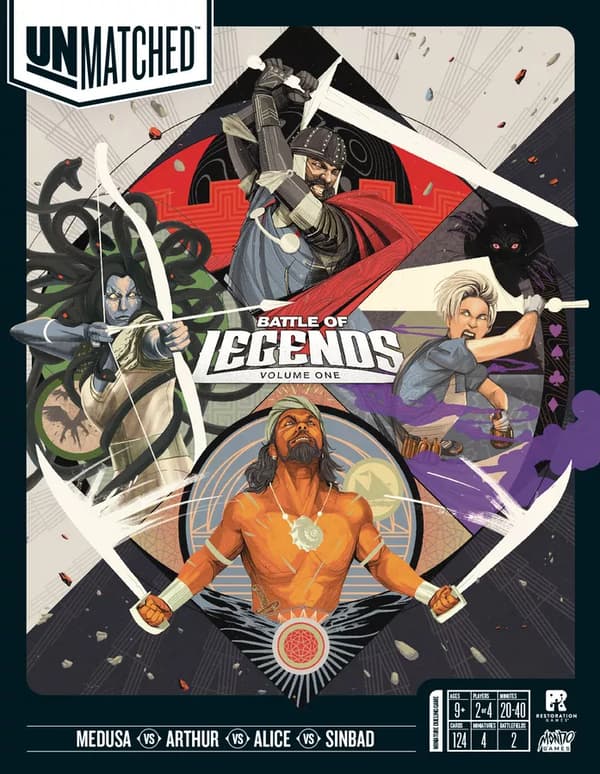 Unmatched: Battle Of Legends - Volume 1 - Lautapeli