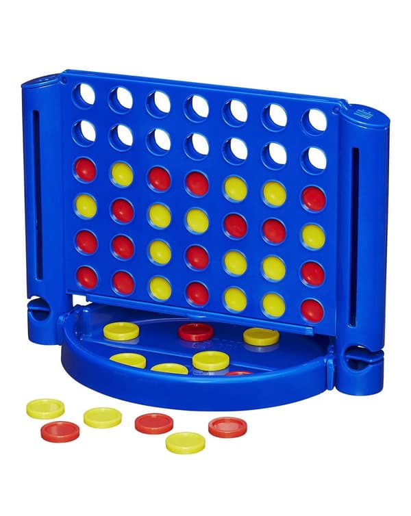 Connect 4 Grab and Go Game - Travel Game Size