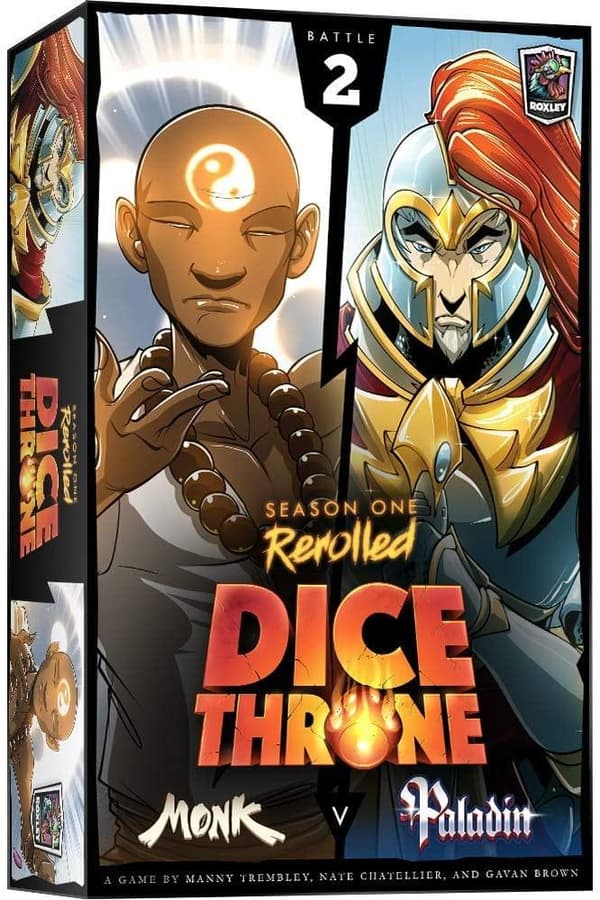 Dice Throne Season One ReRolled: Monk v Paladin