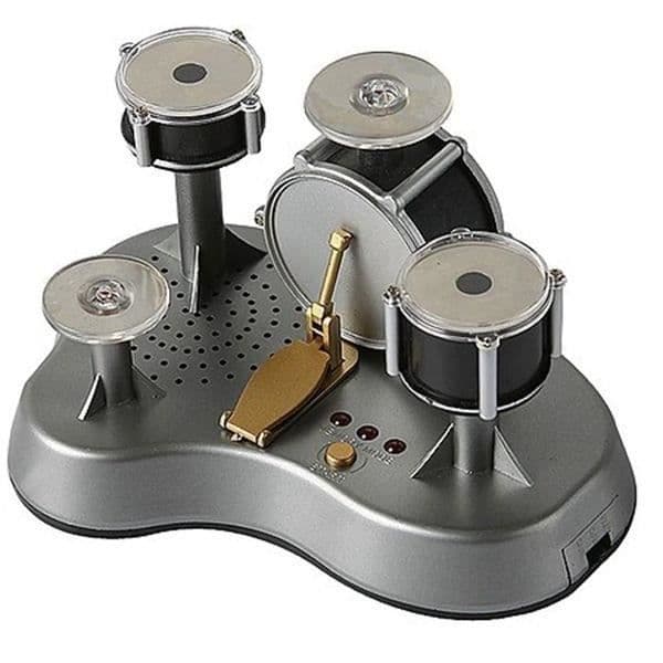 Elektronisk trumma - Ej specificerad - Miniatyr - Svart - 15x10x10 cm - För barn från 3 år