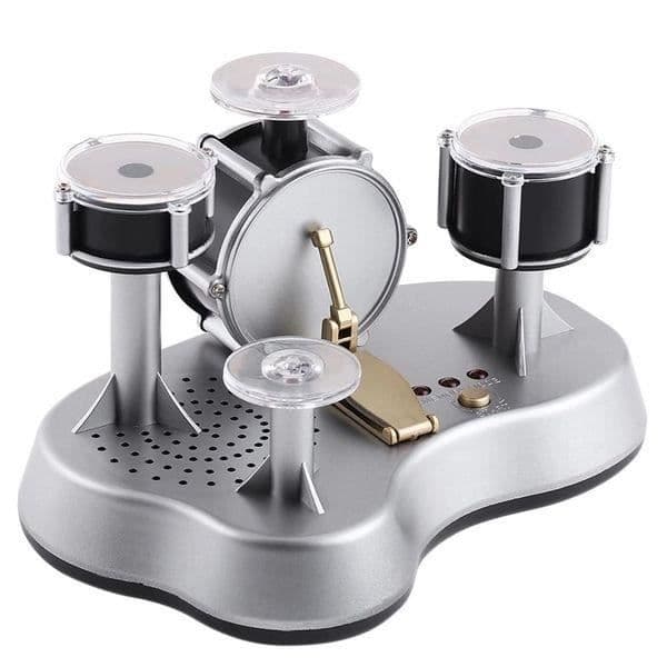 Elektronisk trumma - Ej specificerad - Miniatyr - Svart - 15x10x10 cm - För barn från 3 år