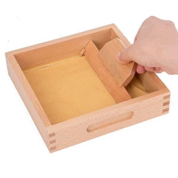 Lärande spel - Montessori - Sandlåda - 3 år - Inomhus - Blandat