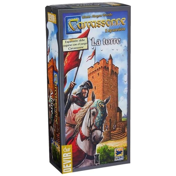 Carcassonne Tour, Placemat (Devir) () - BGCARTO