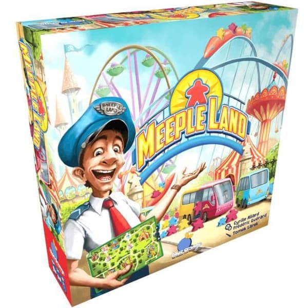 Brädspel - BLACKROCK - Meeple Land - Fritidspark - 2 spelare eller fler - 60 min