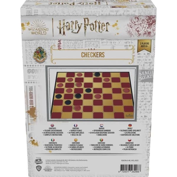 Brädspel - Goliat - Harry Potter Checkers