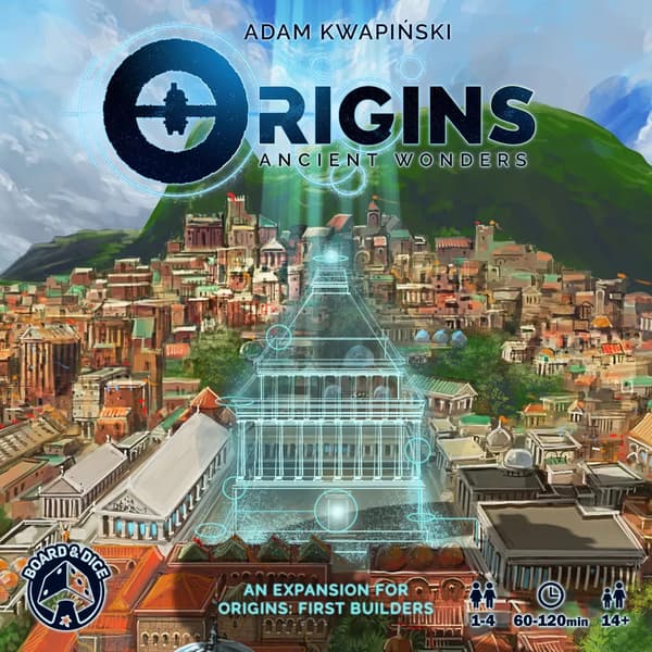 Origins: First Builders - Ancient Wonders Expansion - Brettspil