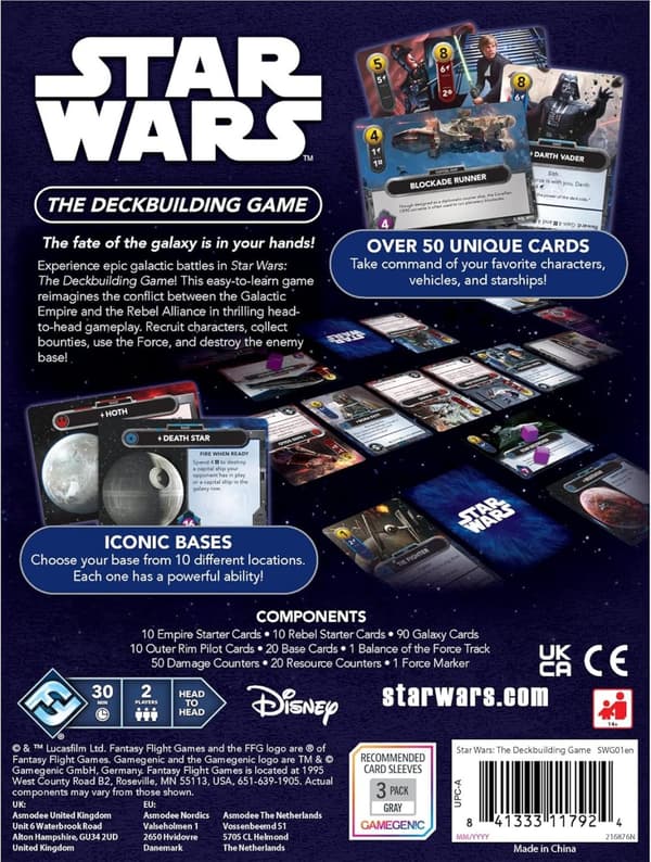 Star Wars: The Deckbuilding Game - BrÃ¦tspil