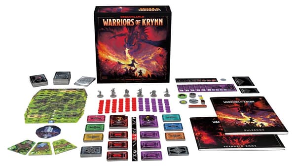 Dungeons & Dragons: Dragonlance - Warriors of Krynn - BrÃ¦tspil