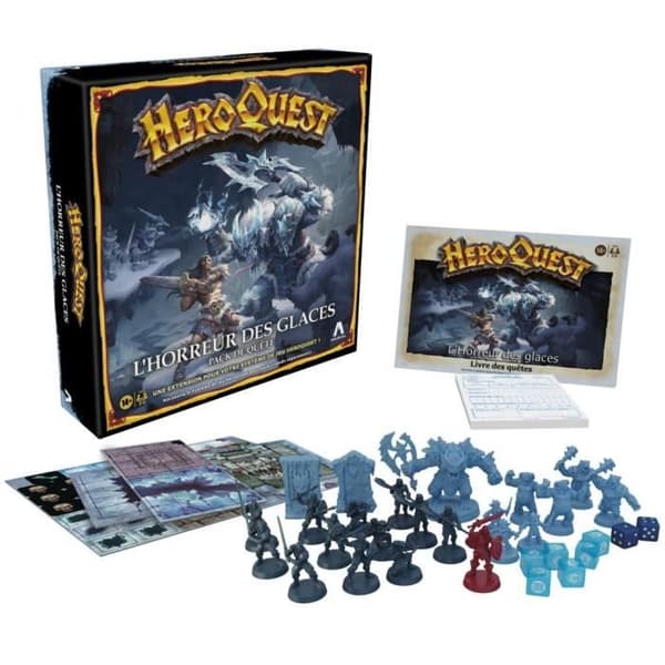 HeroQuest, förlänger skräcken av is, från 14 år gammal, Heroquest -spelsystem krävs - Avalon Hill