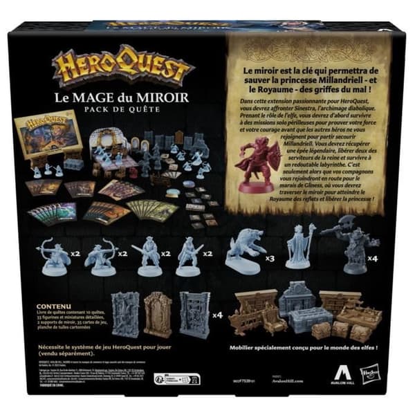 HeroQuest Quet Pack Le Mage du Miroir - Rollspel - Plateau Game - HeroQuest Game System krävs - Avalon Hill
