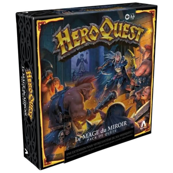 HeroQuest Quet Pack Le Mage du Miroir - Rollspel - Plateau Game - HeroQuest Game System krävs - Avalon Hill