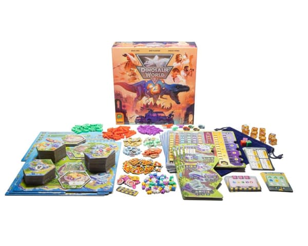 Dinosaur World  7.3 på Board game geek