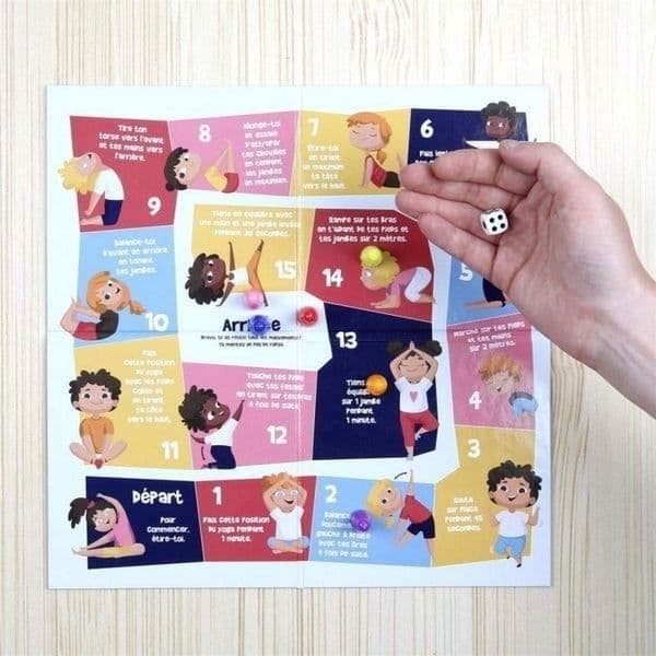Brädspel - Montessori - Rörelsekoordination - 6 spelare - Flerfärgad - Från 5 år