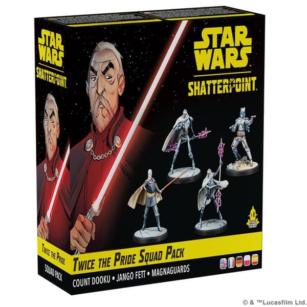 Star Wars: Shatterpoint - Twice the Pride Count Dooku Squad Pack