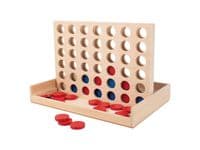 Spel 4 i rad träspel