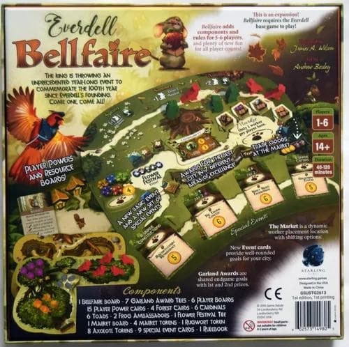 NYTT! Everdell Bellfaire 8.1 på board game geek
