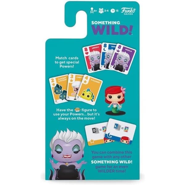 Kortspel - FUNKO - Funko Something Wild Card Game - The Little Mermaid (engelska) - 2 spelare eller fler - 15 min