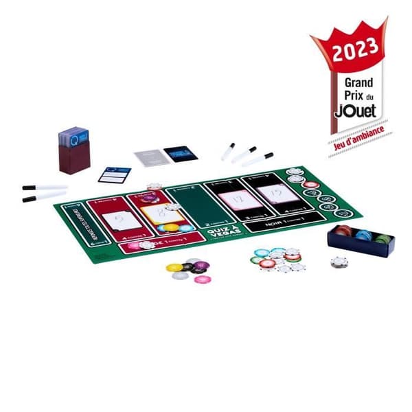 QUIZ I VEGAS - SPEL - HNY92 - MATTEL FAMILJESPEL