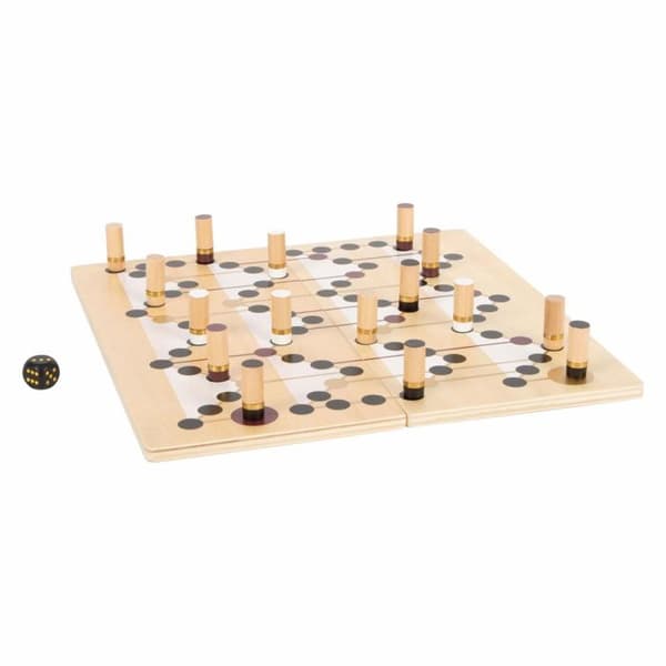 Small foot company - Ludo och stegespel Gold Edition - LEGLER