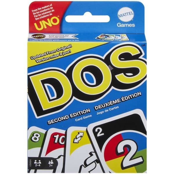 Mattel Games - DOS-Second Edition - Kortspel