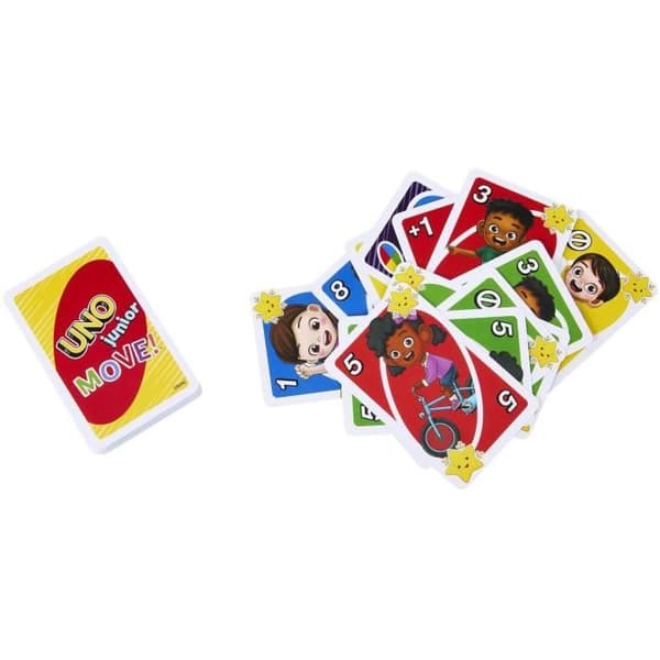 Mattel Games - UNO-UNO Junior Move!-Children's Card Game HNN03