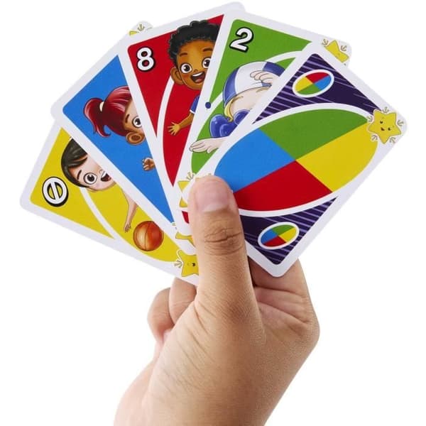 Mattel Games - UNO-UNO Junior Move!-Children's Card Game HNN03