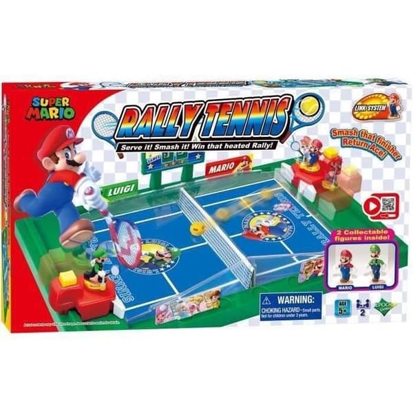 Super Mario Rally Tennis Game - EPOCH Games - Atmosfär och actionspel