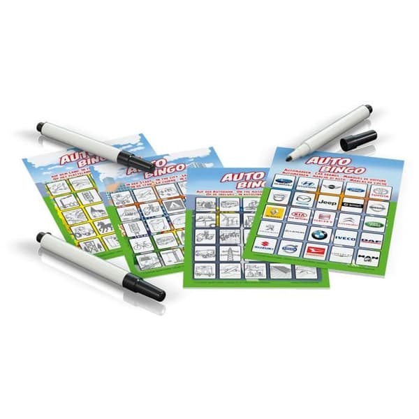 Auto-Bingo brädspel - SCHMIDT SPIELE - Att resa samtidigt som du har roligt