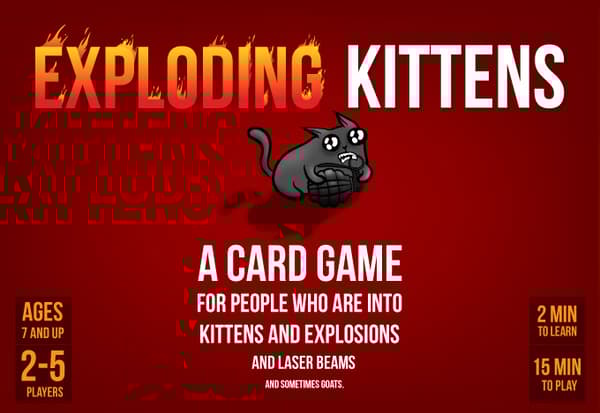 Exploding Kittens: Original Edition - BrÃ¤dspel