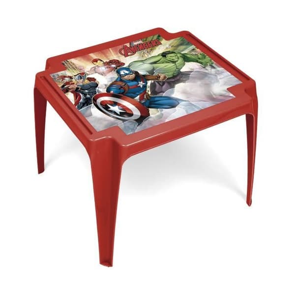 Bord - Avengers - Monoblock - Plast - Inomhus - Vuxen
